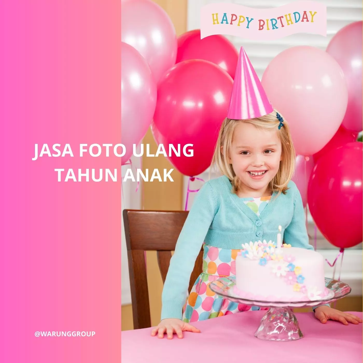 Jasa Foto Ulang Tahun Anak