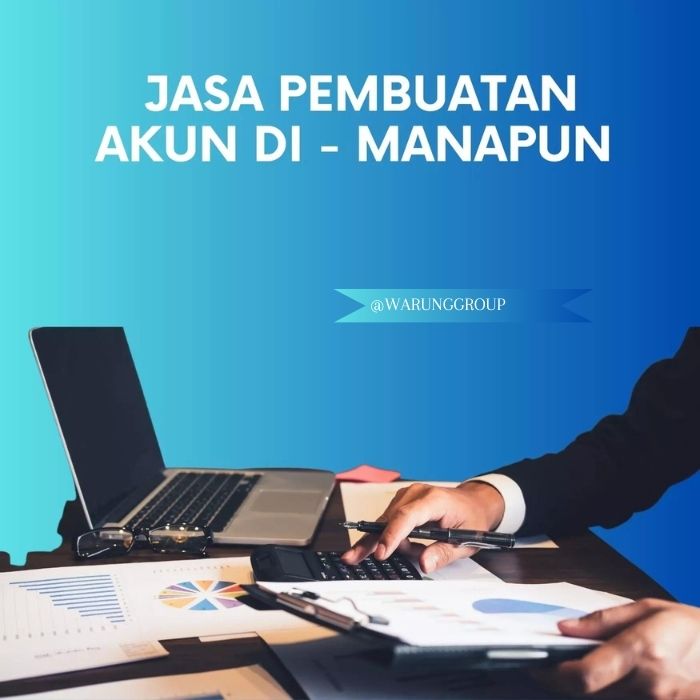 Jasa Pembuatan Akun Di Manapun