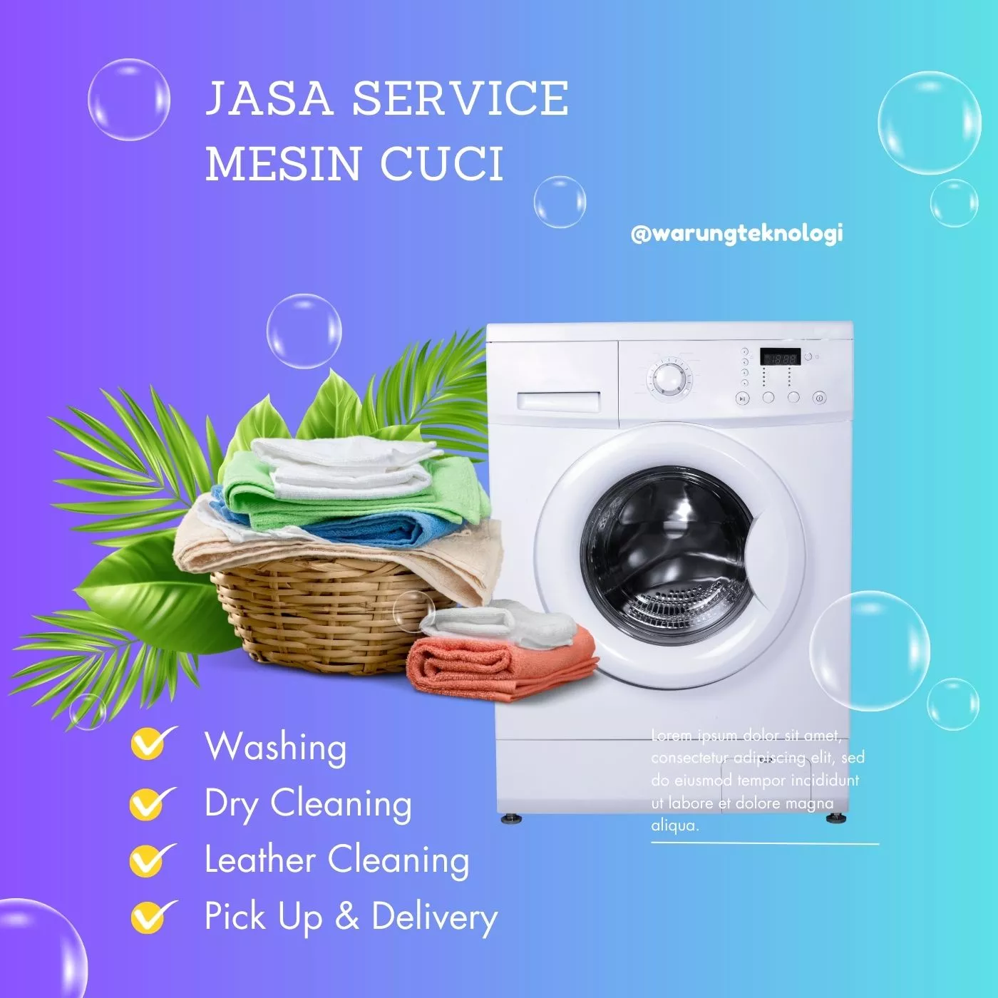 Jasa Service Mesin Cuci